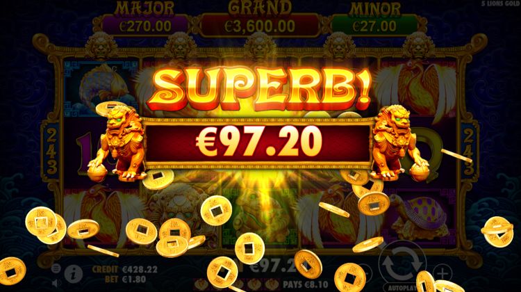 5-lions-gold-slot-review-pragmatic-play-jackpot-mega-win