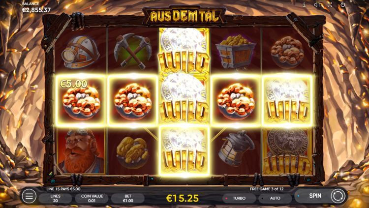 Aus dem tal slot review free spins