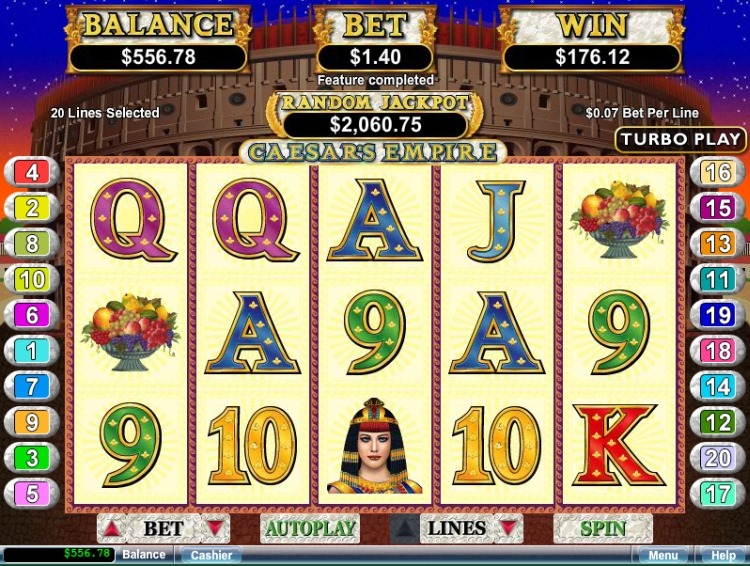 Caesars Empire pokie review