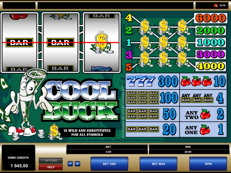Cool buck slot microgaming review