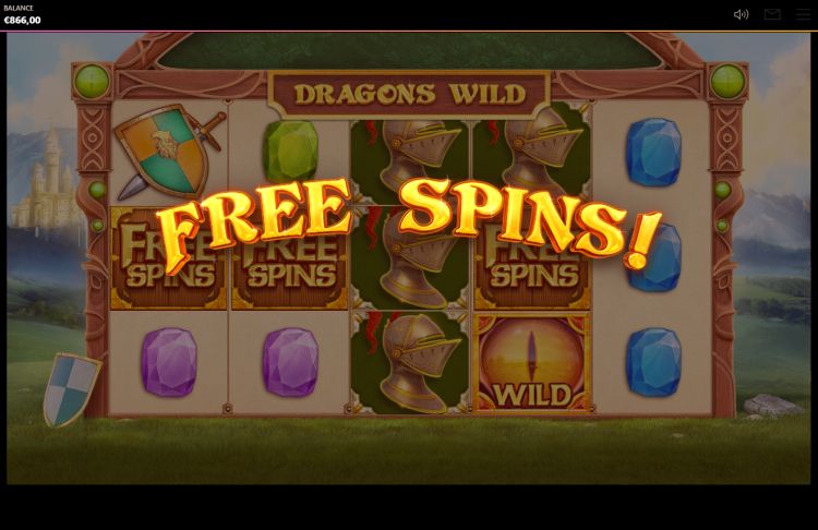 Dragons wild slot review free spins trigger