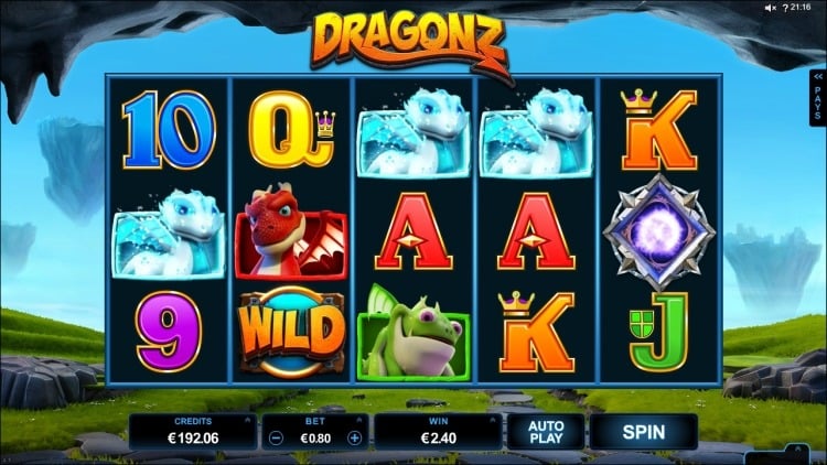 Dragonz slot microgaming review