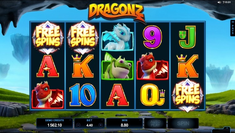 Dragonz slot microgaming