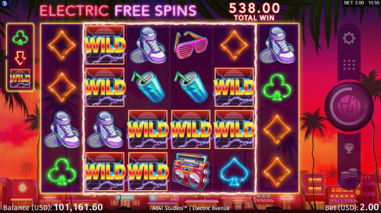 Electric avenue slot review microgaming bonus win