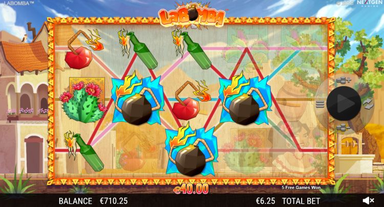 La Bomba slot review nextgen bonus trigger