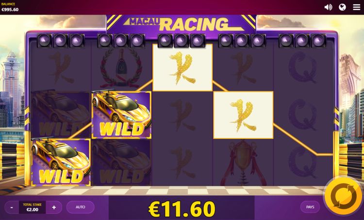 Macau Racing slot review win