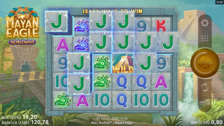 Mayan Eagle slot review mystery win bonus