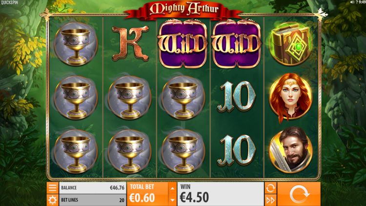 Mighty Arthur Slot quickspin 3