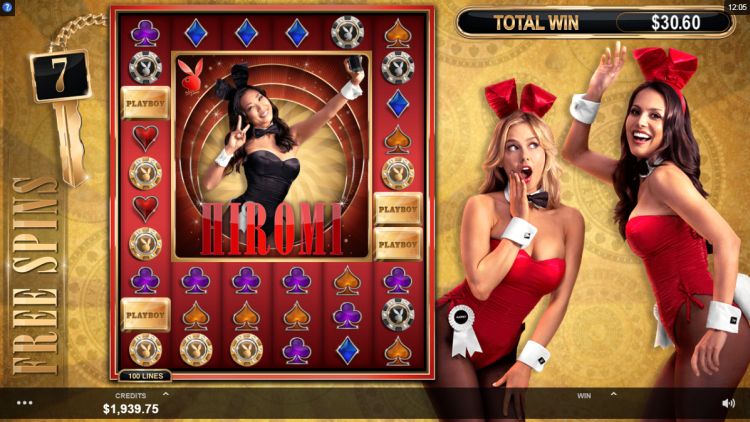 Playboy Gold slot review bonus