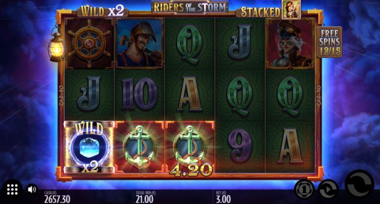 Riders of the storm slot thunderkick big win