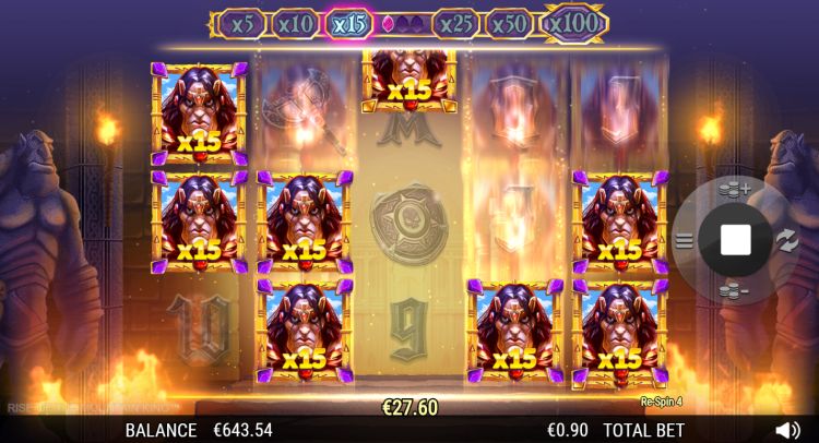 Rise of the mountain king slot review nextgen