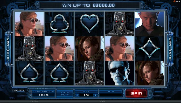 Terminator 2 microgaming