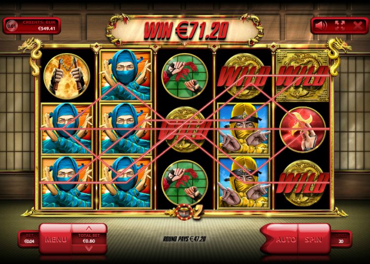 The Ninja slot endorphina big win