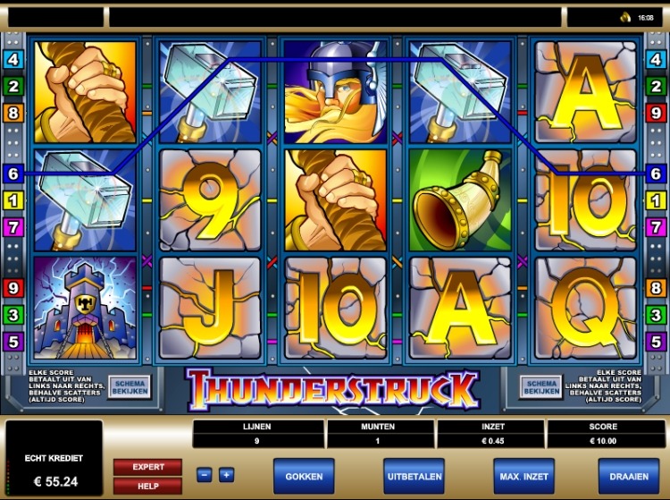 Thunderstruck Microgaming slot review