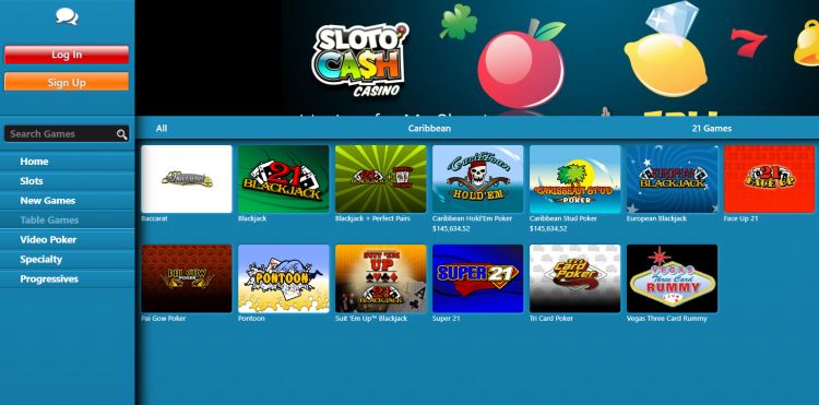 slotocash-casino-review-table-games