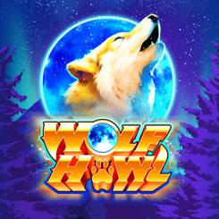 wolf howl slot logo